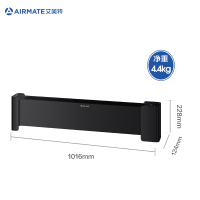 艾美特(AIRMATE)踢脚线取暖器移动地暖家用电暖器电暖气/暖风机家用电暖气片 WD22-R16