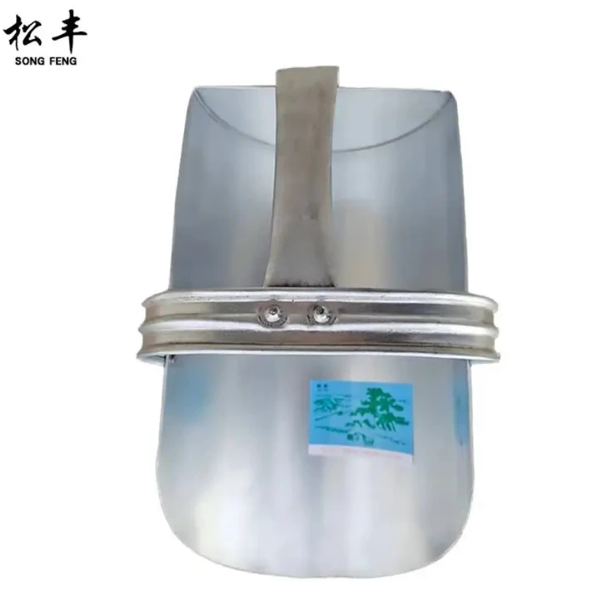 松丰(SONG FENG)加厚镀锌铁皮簸箕垃圾撮铁簸箕垃圾铲铁撮子26.5cmX17cmX13cm个高清大图