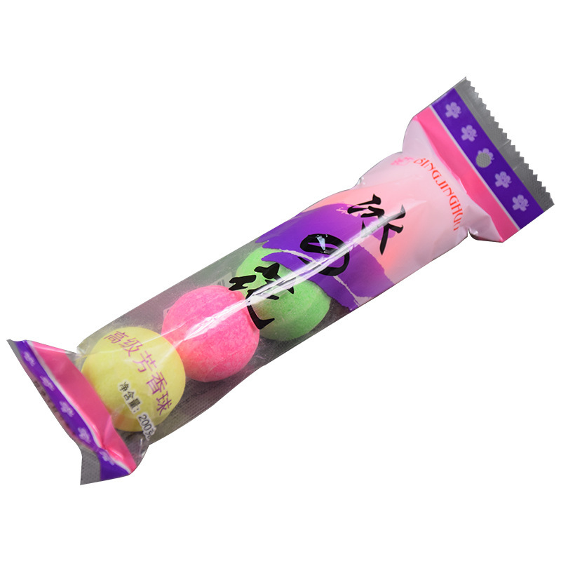 冰晶花 樟脑丸厕所专用卫生球卫生间除臭丸家用芳香球洁厕球小便池香精球200G 5颗/条 30条