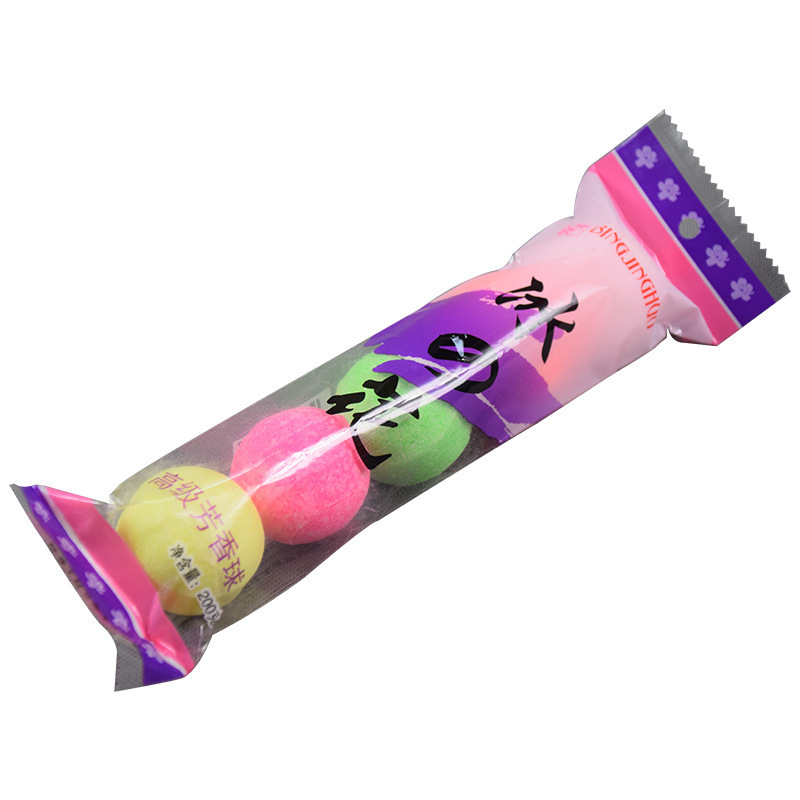 冰晶花 樟脑丸厕所专用卫生球卫生间除臭丸家用芳香球洁厕球小便池香精球200G 5颗/条 30条