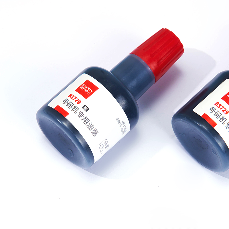 齐心 B3729 号码机专用油墨高清大图