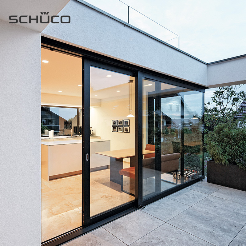 德国旭格门窗schuecoads70hi平开门系统入户门庭院门防盗门室内门断桥