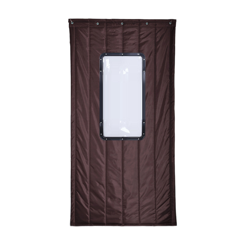 天空桥 棉门帘 MML-200咖啡色40*80cm二层棉 平方米高清大图