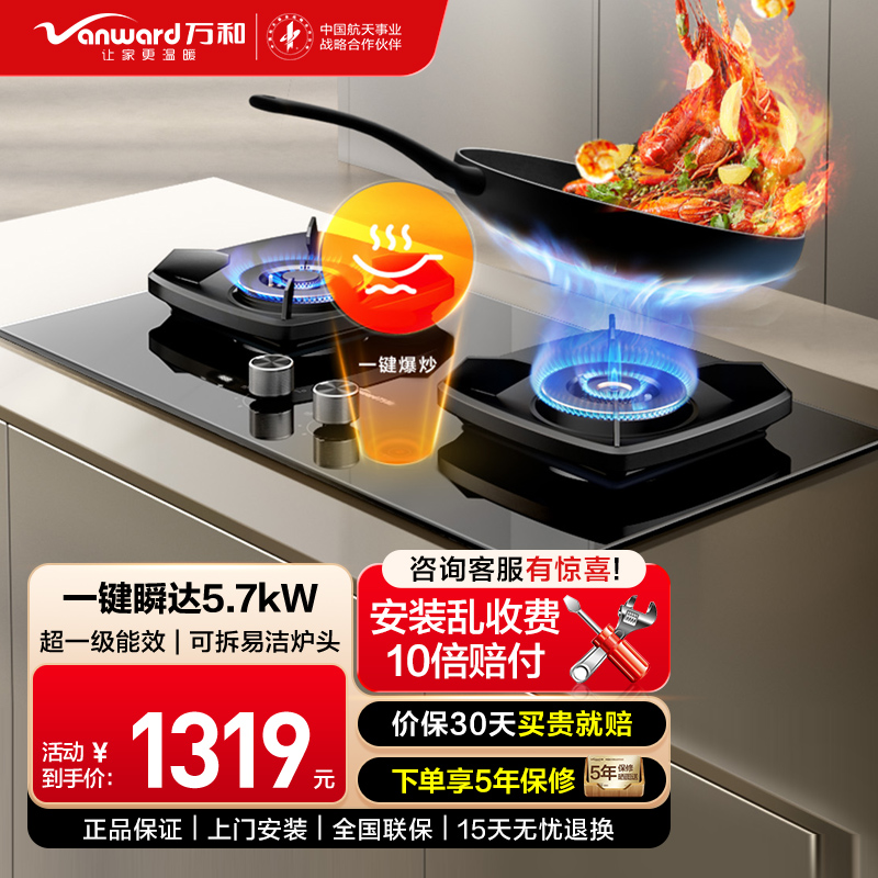 万和(Vanward)燃气灶JZT-S5L55