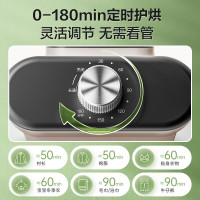 苏泊尔(SUPOR)干衣机可折叠烘干机家用衣柜式风干婴儿衣物暖风机大容量定时烘干易收纳宿舍两用ELD-511A 清新绿