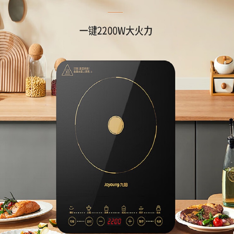 九阳(Joyoung) 电磁炉2200W大功率 C22S-N102-B4 台高清大图