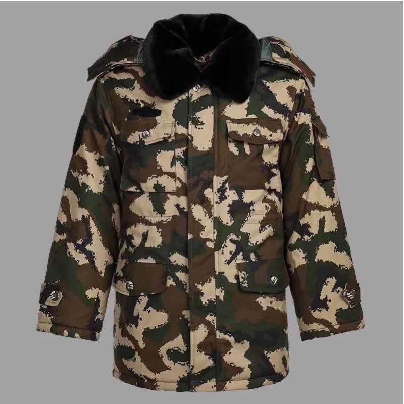 际华5303迷彩大衣