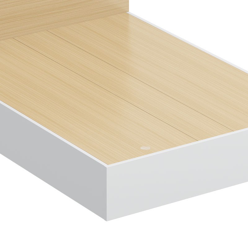 臻远ZY-GYJJ28 公寓套房家具 公寓床宿舍床1.5米单人床高清大图