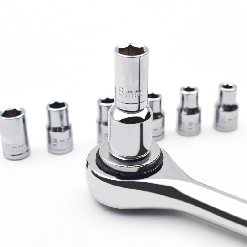 [苏宁自营]勒塔(LETA) 套筒40件套6.3mm/10mm 加长公英制内六角套筒扳手套汽车维修工具箱LT-AM712