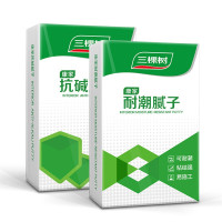 三棵树腻子粉 内墙腻子粉找平涂料抗碱耐潮内墙面层腻子15KG10袋起拍