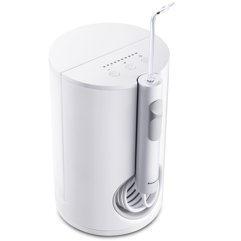 松下(Panasonic)冲牙器 水牙线 家用电动洗牙器 超声波水流 口腔冲洗洁牙器EW1611W