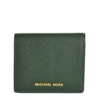 [直营]迈克·科尔斯(MICHAEL KORS)欧美时尚 真皮 十字纹 牛皮卡包 mk