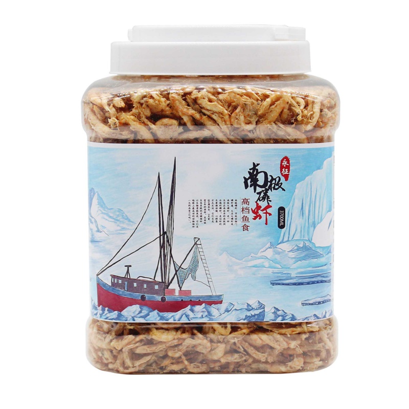 干虾鱼食血鹦鹉鱼粮银龙鱼罗汉发财热带鱼食龟粮龙鱼饲料高清大图