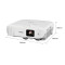 爱普生(EPSON)CB-982W 投影仪 投影机 商用办公会议 (高清 4200流明 双HDMI 支持侧面投影)含安装