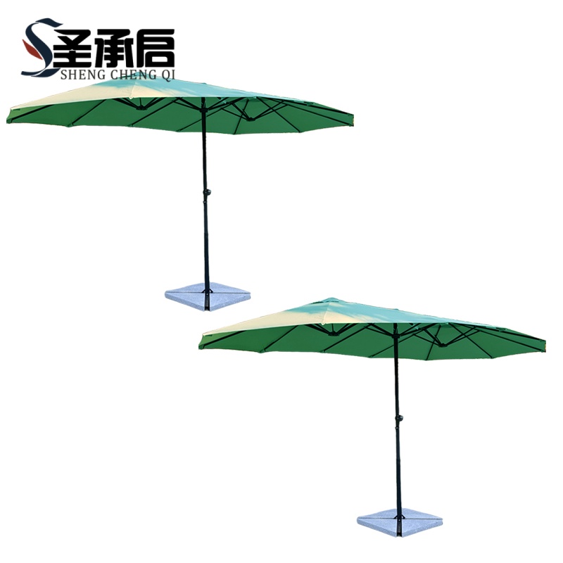 圣承启 花园伞 墨绿色 把高清大图