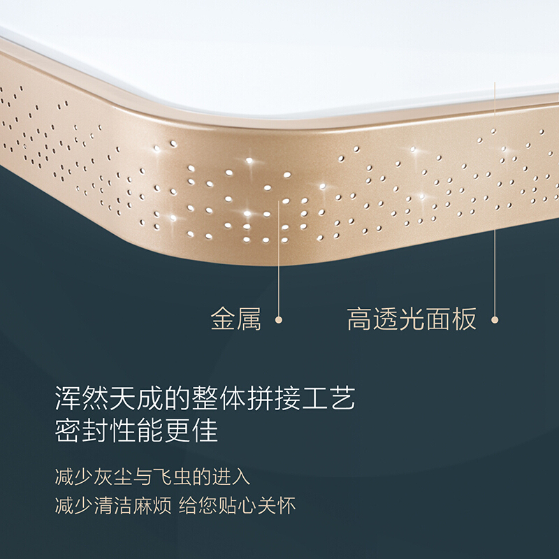 飞利浦 （PHILIPS）吸顶灯现代简约客厅卧室办公室会议室调光调色圆形LED吸顶灯 悦曜