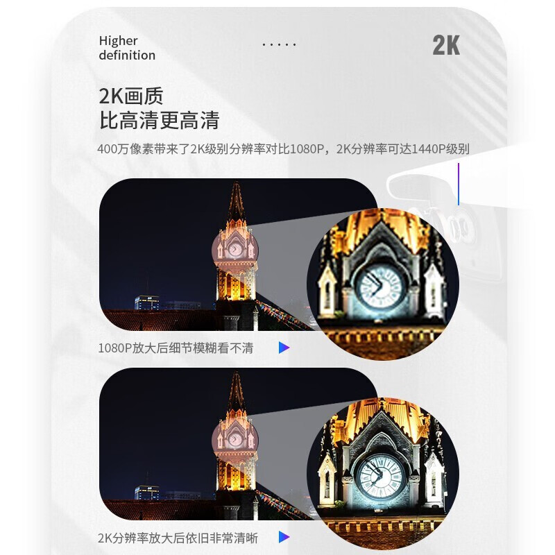 海康威视 监控器摄像头 室外高清网络摄像机 DS-2CD3346FWDA4-LS 400万像素