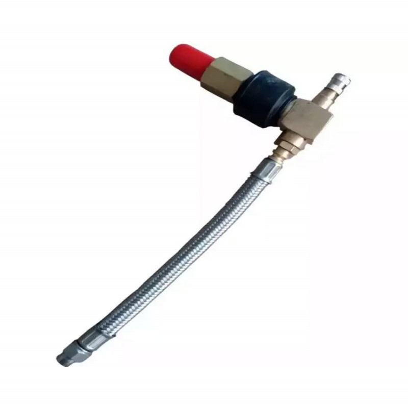 军车器材东风猛士/EQ2050B军车配件轮胎充气阀总成高清大图