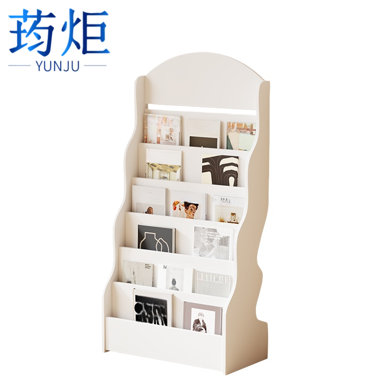 荺炬 报刊架 白色个