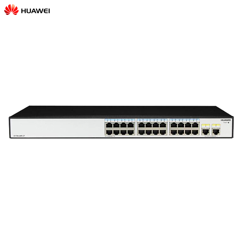 华为 HUAWEI S1700-26R-2T 企业级24口非网管百兆交换机