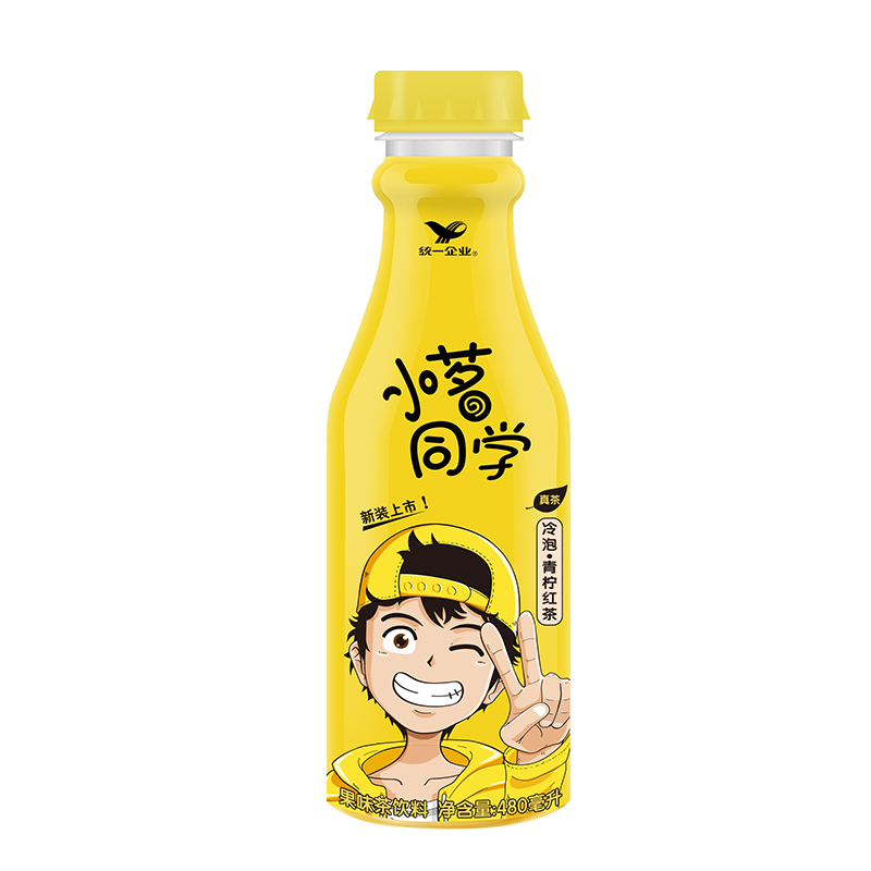 统一小茗同学 冷泡茶 青柠红茶 480ml