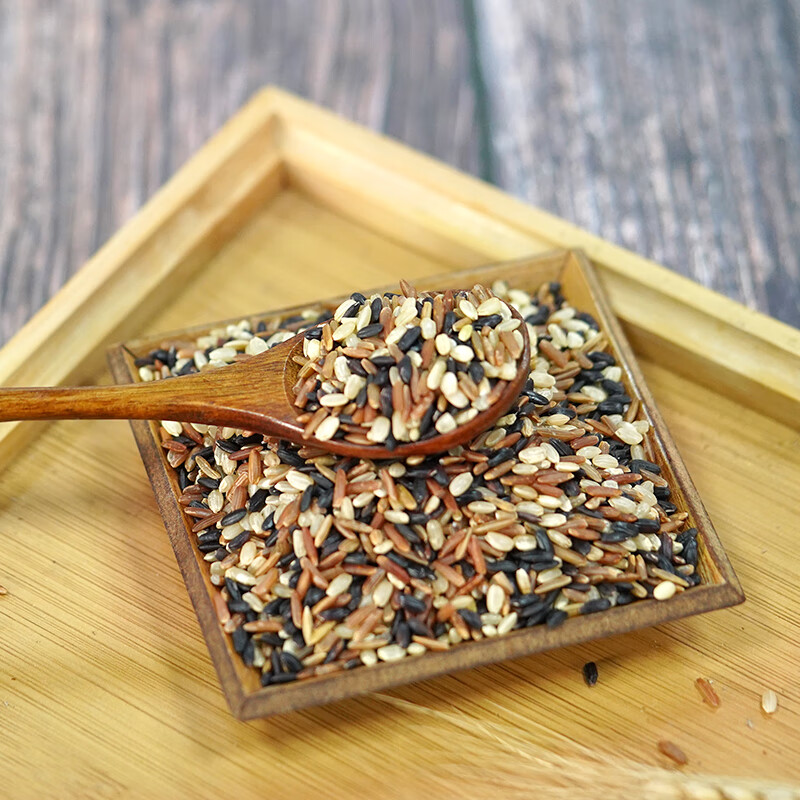 卡宴 五谷米粗粮杂粮健康物谷礼盒 七色糙米杂粮礼盒1250g高清大图