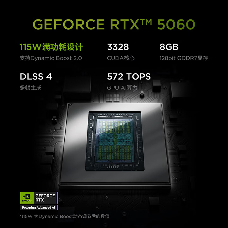 联想(Lenovo)来酷斗战者战7000 2025 游戏本笔记本电脑(锐龙9 8940HX 16G1T RTX5060 2.5K屏 灰)高清大图