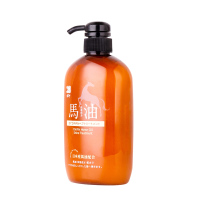 日本原装进口蝶印牌 马油滋养型护发素 600mL