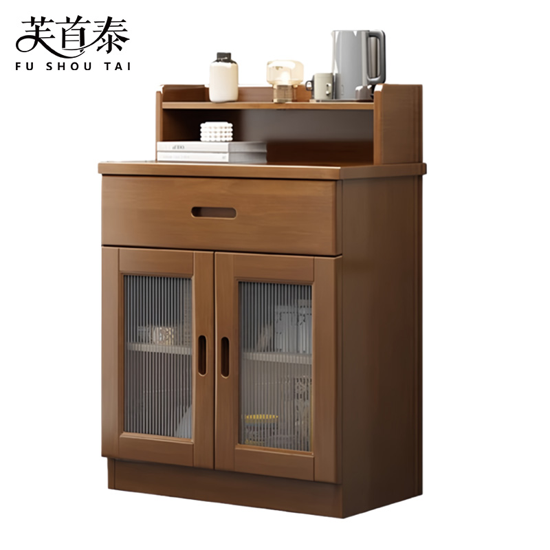 芙首泰茶水柜两门一抽70*40*100cm台高清大图