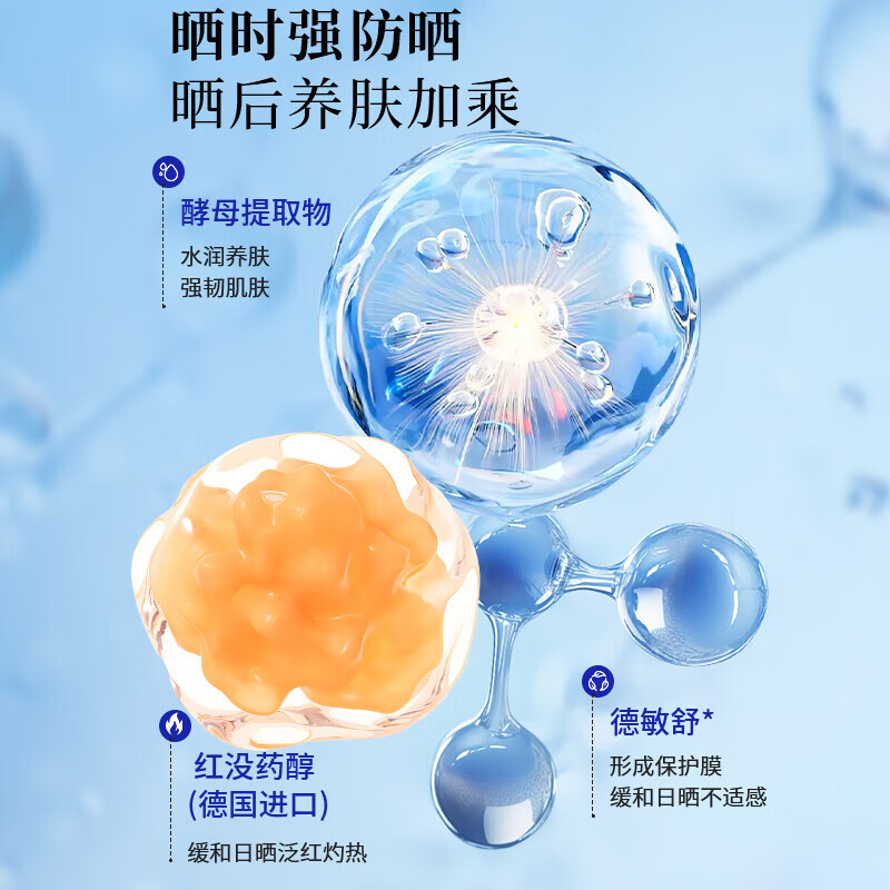 EHD美白保湿隔离防晒乳SPF50+PA+++60g*2 防晒+美白+妆前隔离高清大图