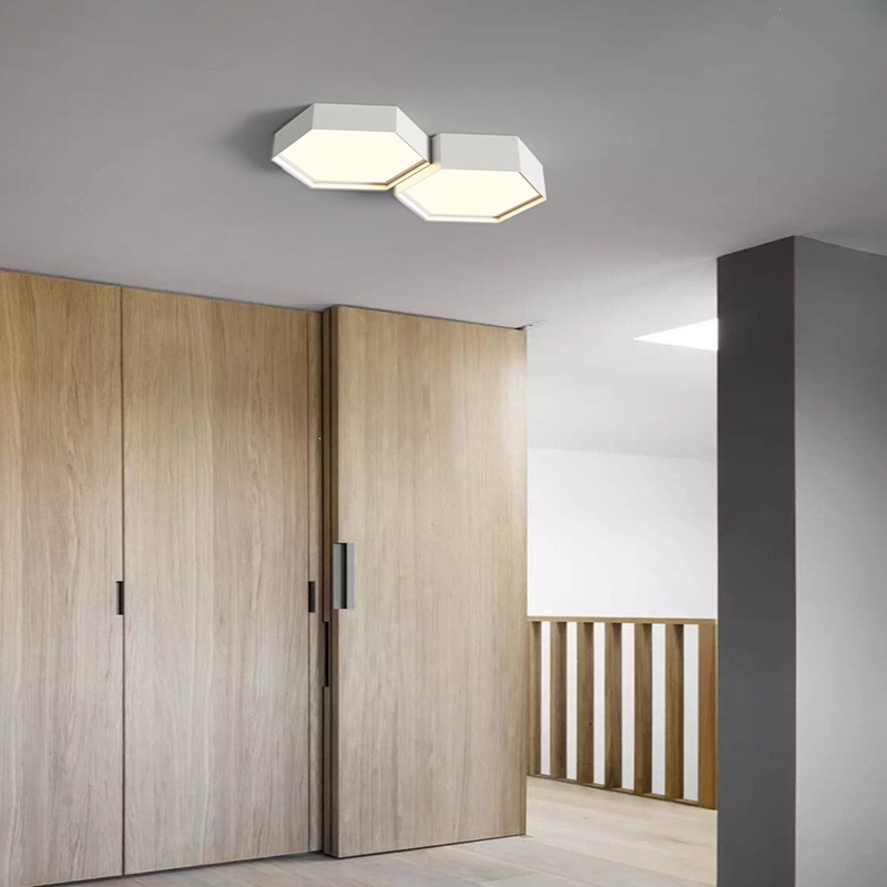 锦兆家居入户玄关走廊过道灯现代简约北欧无主灯艺术家用阳台卧室吸顶