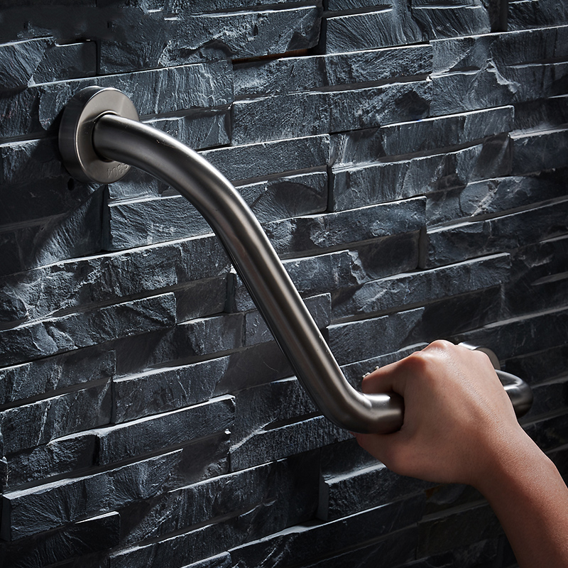 304不锈钢拉丝卫生间马桶ciaa拉手厕所防滑栏杆残疾老人浴室安全扶手