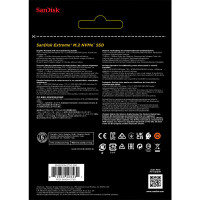 闪迪(SanDisk)2TB SSD固态硬盘 M.2接口PCIe4.0 2280(NVMe协议)至尊高速笔记本游戏固态硬盘