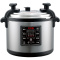 商用电压力锅8l/12l/15l/26l/33l40l/大容量高压锅饭煲双 10L酒红色双胆蒸格+插座+密封圈一键排气款