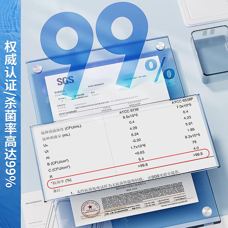 佳帮手冰箱保鲜盒食品级收纳盒密封水果蔬菜冷冻盒2500ml*2高清大图