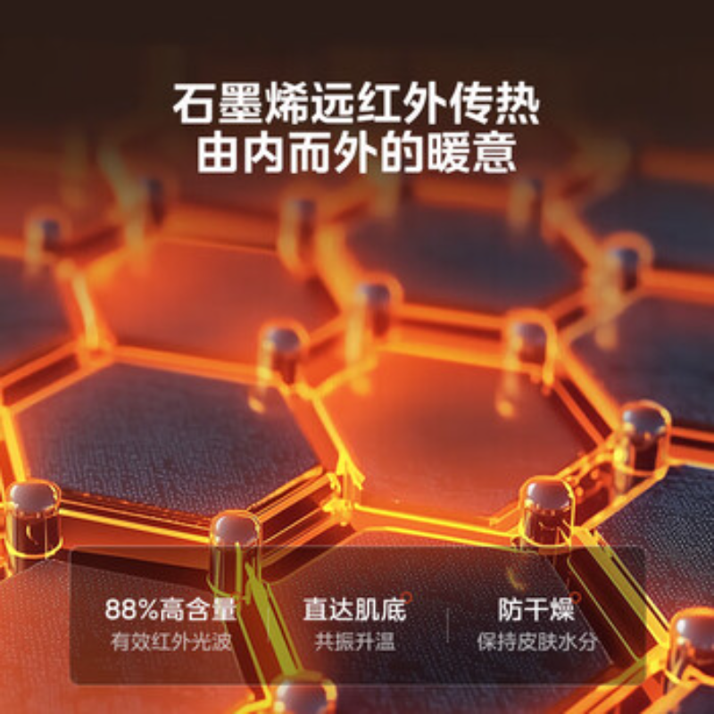 苏宁 美的 暖风机 HFT20WJ 遥控定时石墨烯速热高清大图