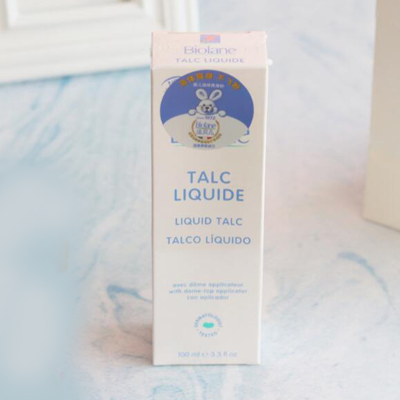 法国原装 法贝儿液体爽身粉100ml （有效期到2020.01）母婴幼儿均可使用 液体爽身不飞粉 防痱止痒 欧盟生产标准