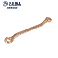 长城精工青铜防爆双梅扳手双头梅花扳手工业级纯铜22-24mm 815517