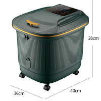 苏宁宜品 足浴盆 御汤2家用按摩恒温加热高深泡脚桶沐足神器 旗舰电子款 YM-658(SNYP-ZYP15L-S02P)