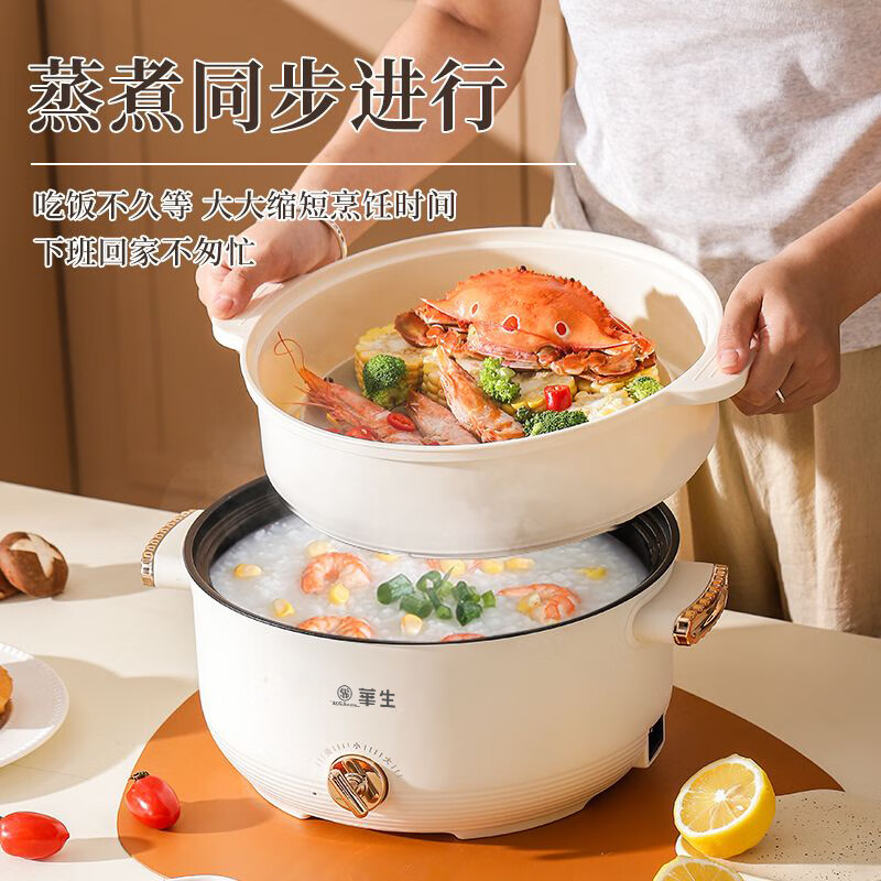 华生电火锅4L YHSR-12高清大图