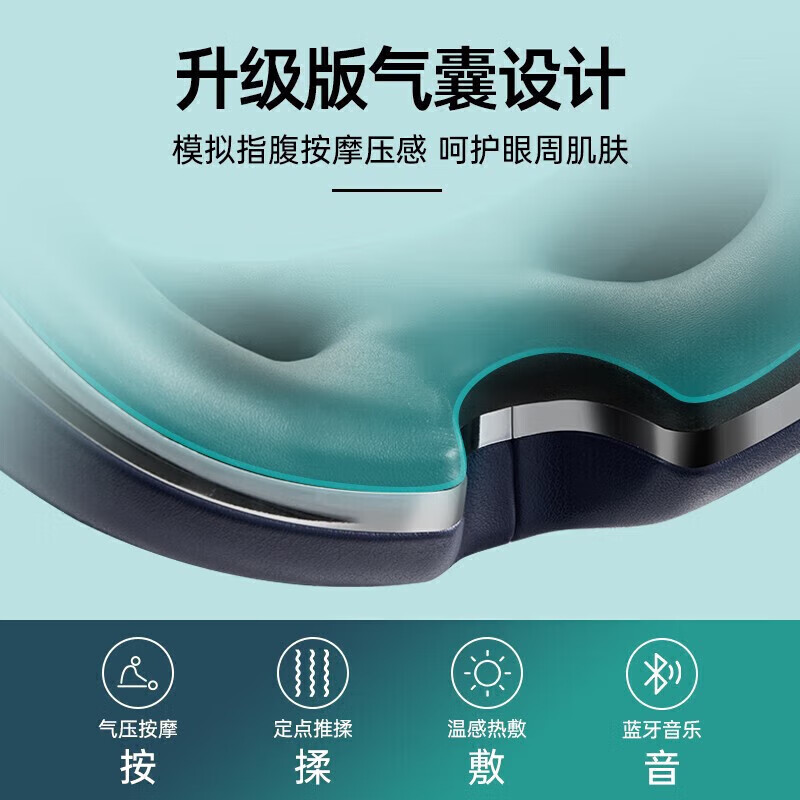 飞利浦(Philips) 眼部颈部按摩组合 眼部按摩仪 5101E+颈部按摩器 PPM3103N高清大图