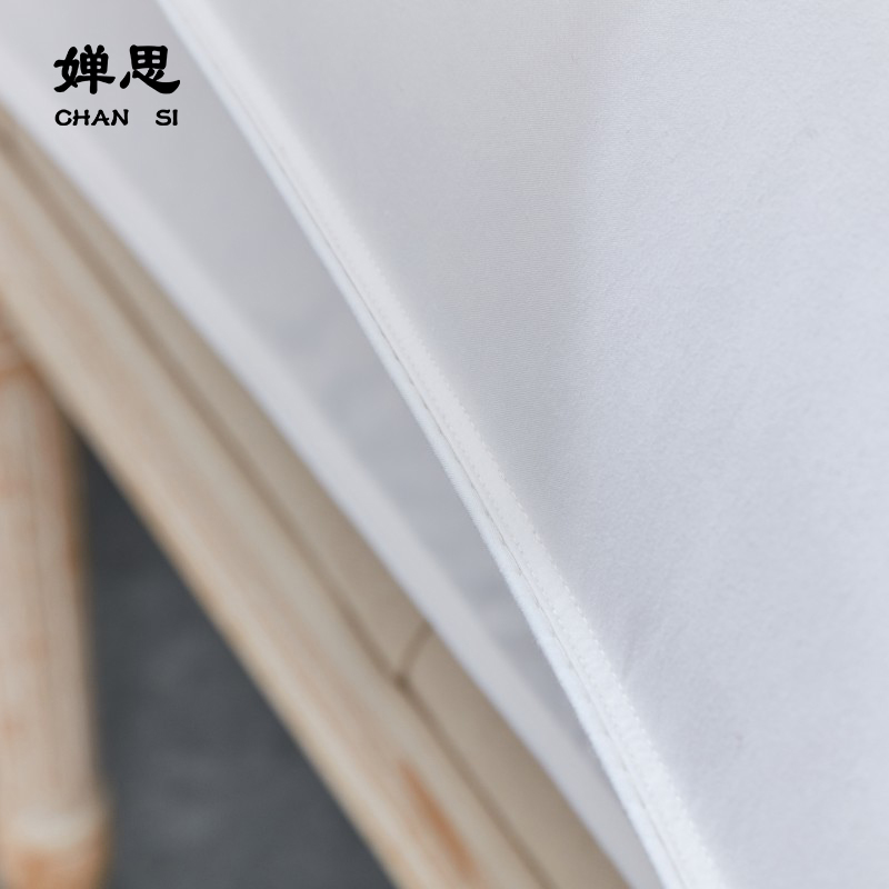 婵思全棉防羽布纯白枕芯50*80cm定做款(单位:条)高清大图