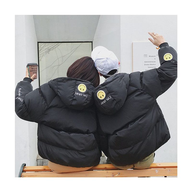 潮流冬季韩版男生网红同款男装学生短款棉衣情侣装面包服非羽绒服