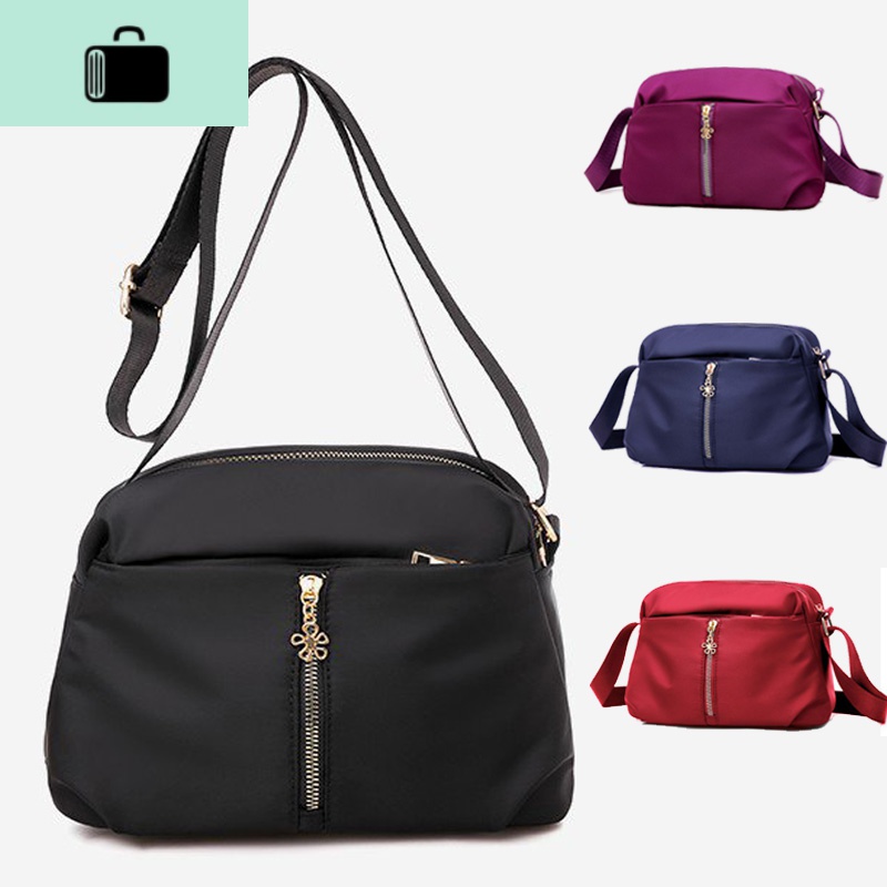 夏天2020流行包包尼龙布斜挎包女韩版单肩帆布妈妈百搭时尚挎包潮NEW LAKE女士双肩包高清大图