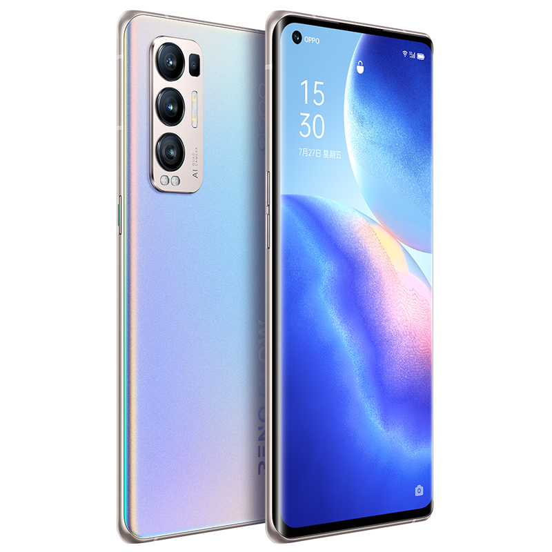 OPPO Reno5 Pro+ 5G手机 星河入梦 12GB+256GB 全网通 65W闪充 传感器IMX766 骁龙865 轻薄机身拍照美颜游戏智能手机高清大图
