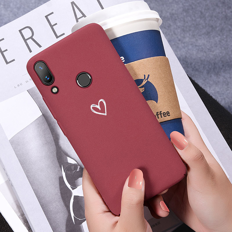 真智力保护壳/套华为nova3手机壳爱心款 华为nova3手机壳磨砂nova3e潮