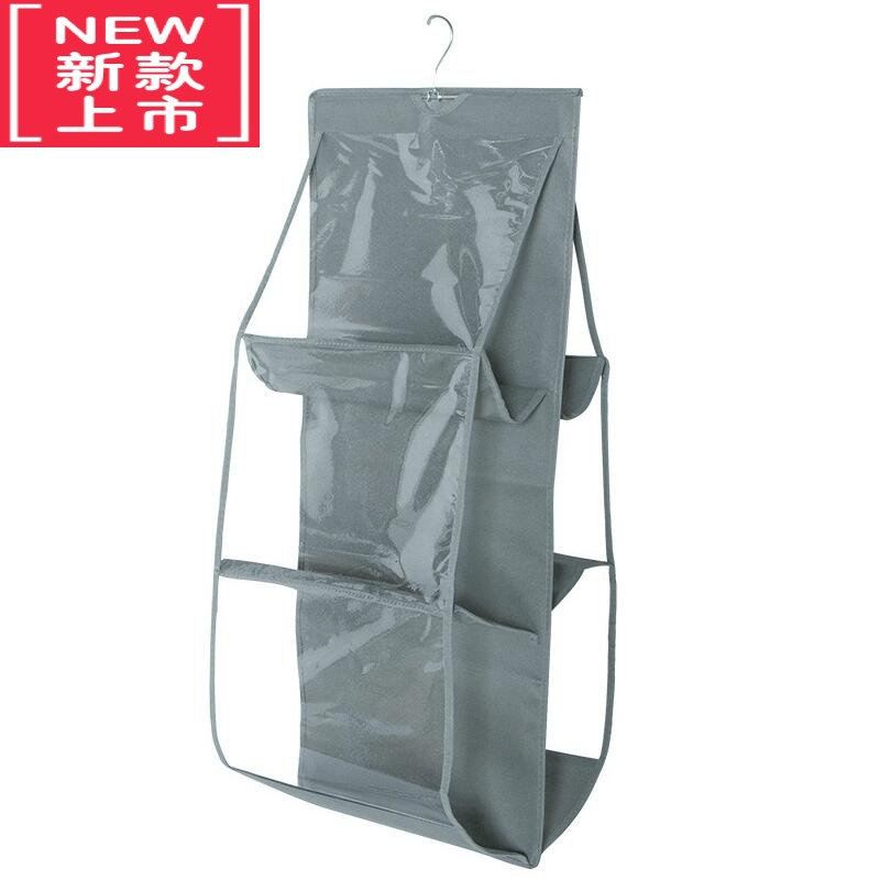 可莉允包包收纳挂袋布艺家用防尘袋立体墙挂式衣橱衣柜整理宿舍器