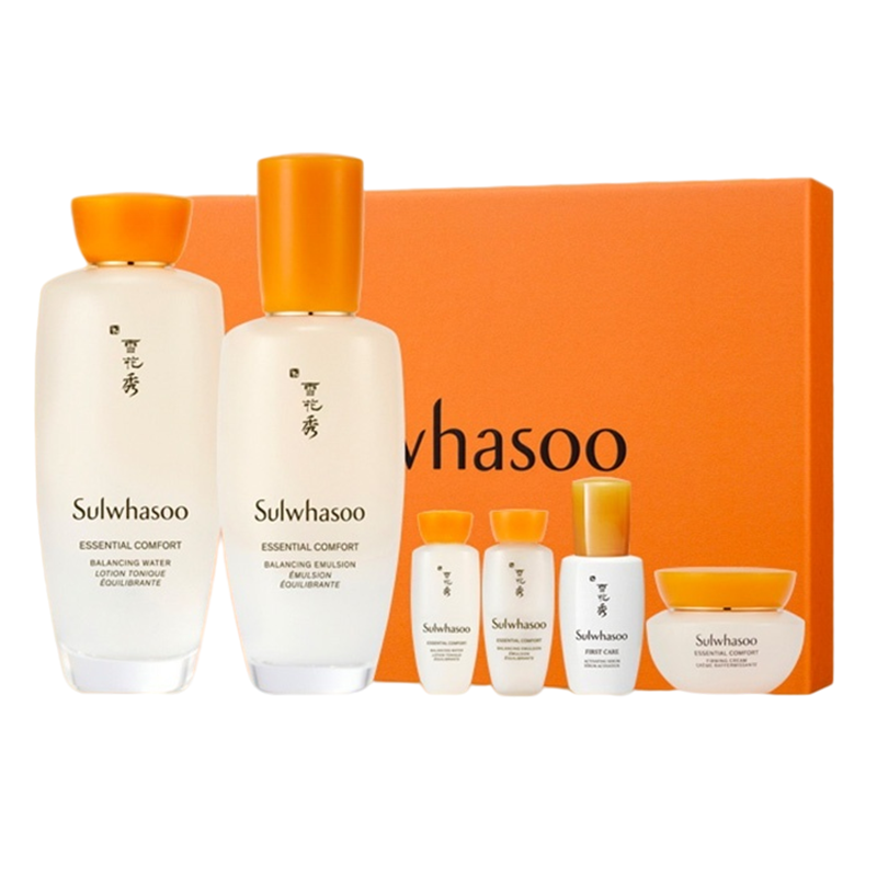 雪花秀 Sulwhasoo 滋盈肌本护肤礼盒补水保湿水150ml+乳125ml