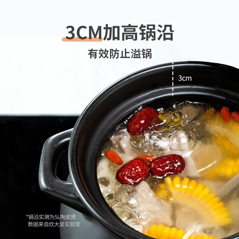 炊大皇 陶瓷煲(5L) TCXW5002高清大图