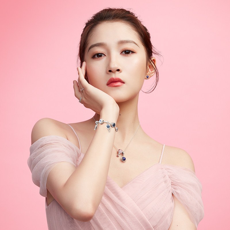 Pandora潘多拉 漫步云端ZT0393串饰手链套装气质优雅时尚女
